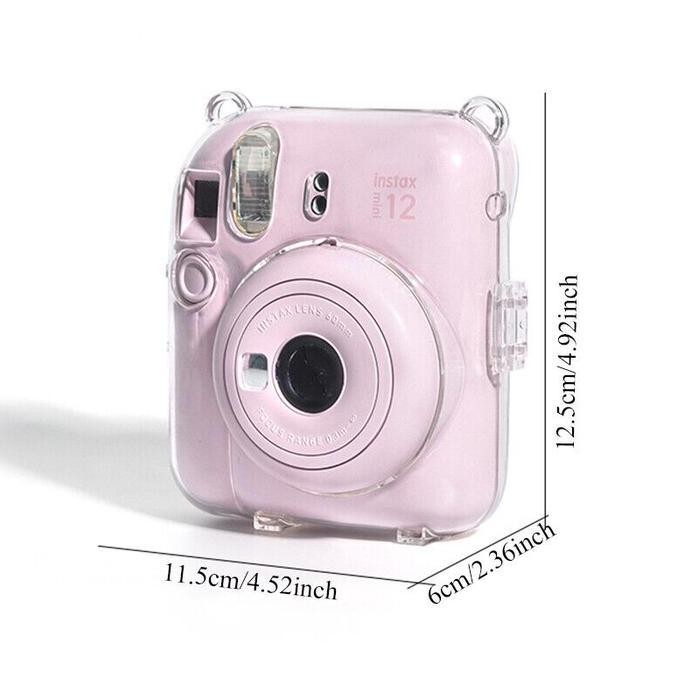 Hardcase sbox instax mini 12 + pocket motif สติ๊กเกอร์ | ปลอกกล้อง instax คุณภาพ