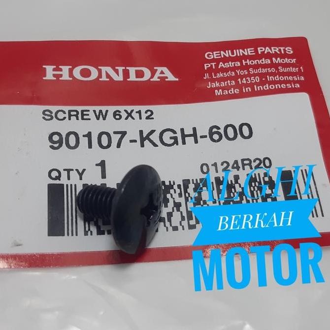 Original Honda Vario Beat Screw 6x12 Body Bolt 90107-KGH-600 FORSALE!