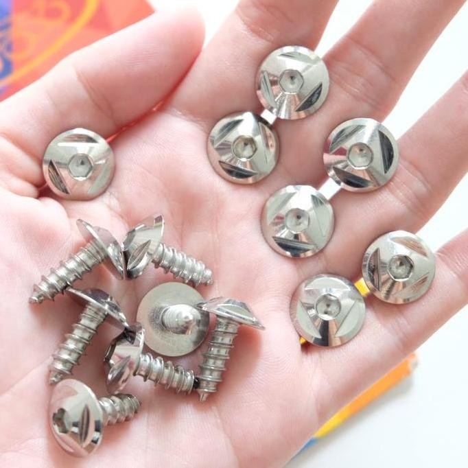 Yamaha probolt mercy สแตนเลส เงิน heng thailand body Bolts