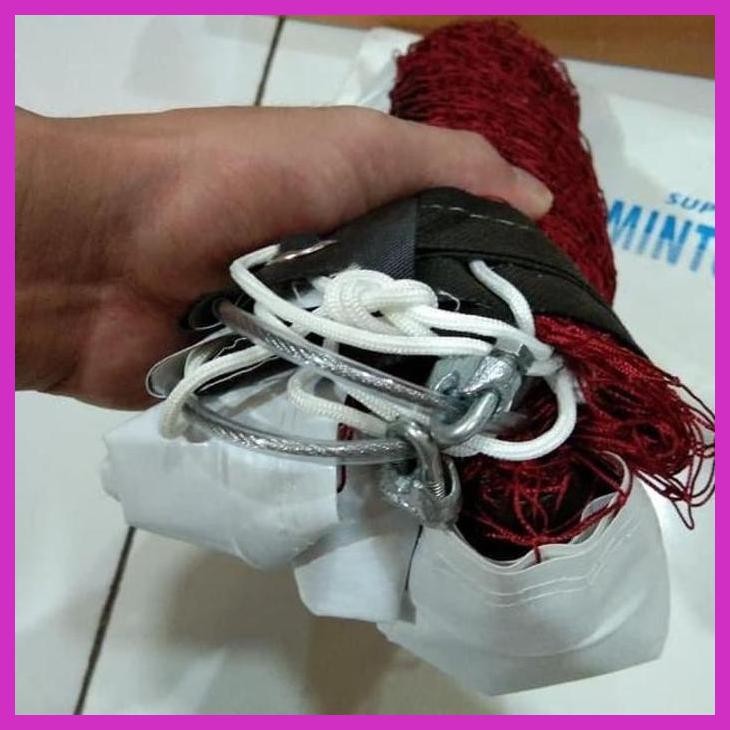 (SPORTS) BADMINTON NET/BADMINTON NET GTO SUPER TAIWAN STEEL SLING SAFE PRIVACY