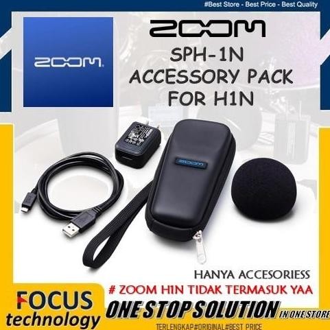 JB Zoom SPH-1N Accessory Pack สําหรับ H1n Handy Recorder พร้อมเคส, Power Ada None
