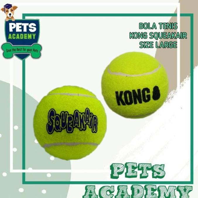 Kong Squeak Ball ของเล่นกัดสุนัข Size L - ของเล่นสุนัข
