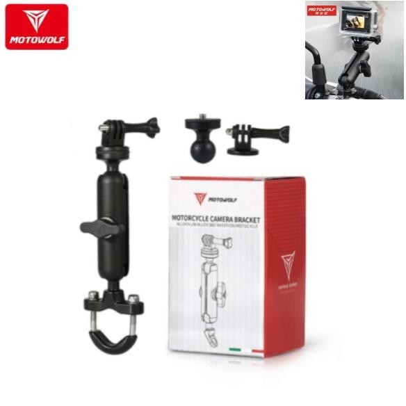 DV6 }- ติดตั้ง Action Cam Gopro กล้อง 360 ขายึดแฮนด์