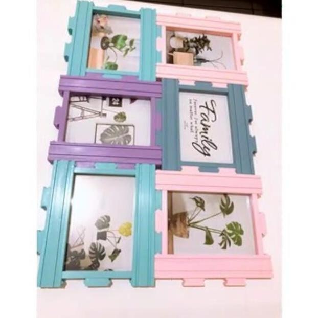 PHOTO frame 6 FRAME / PHOTO FRAME กรอบครอบครัวพลาสติก GM