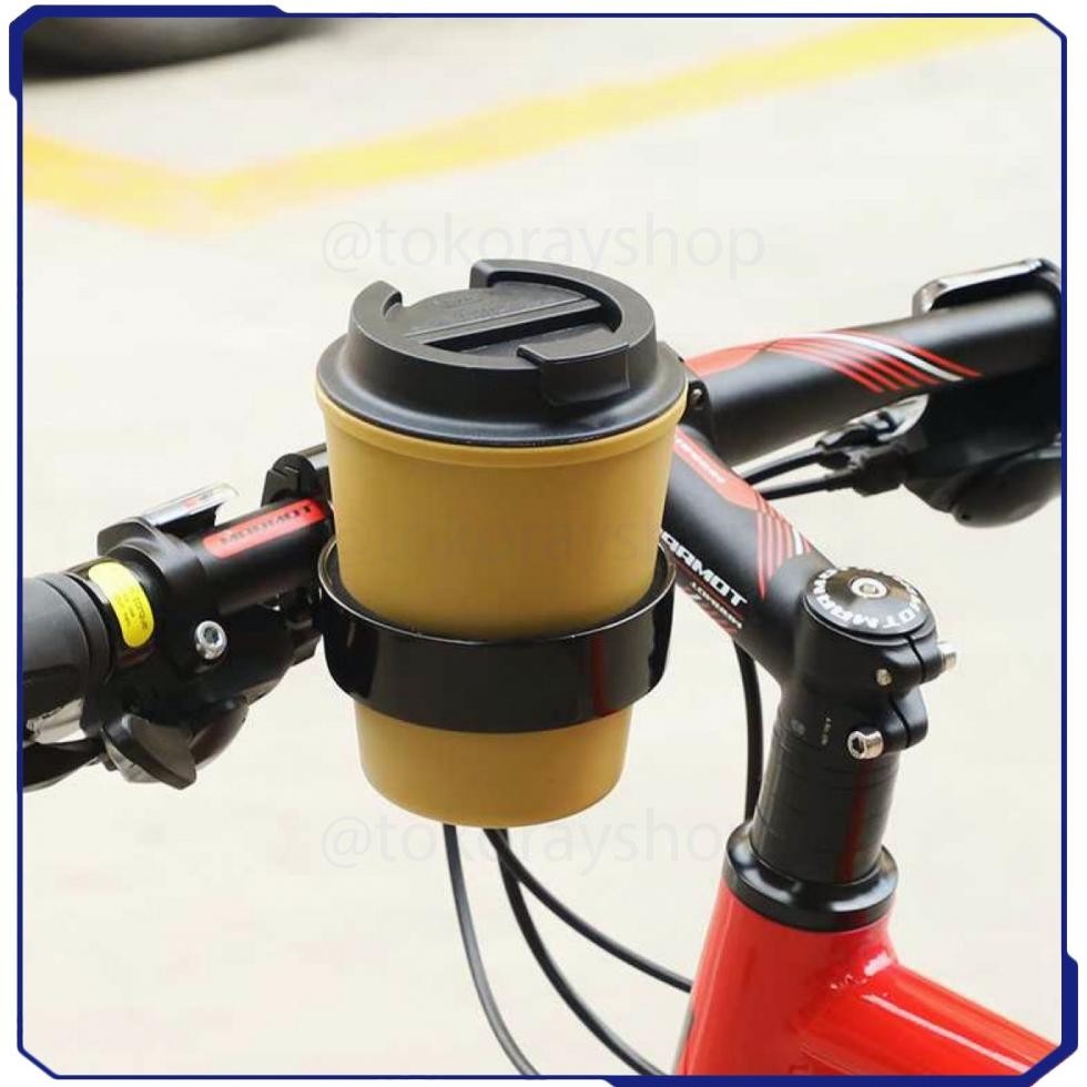 ที่วางแก้วจักรยานดื่มกันลื่นอลูมิเนียม - Xz7