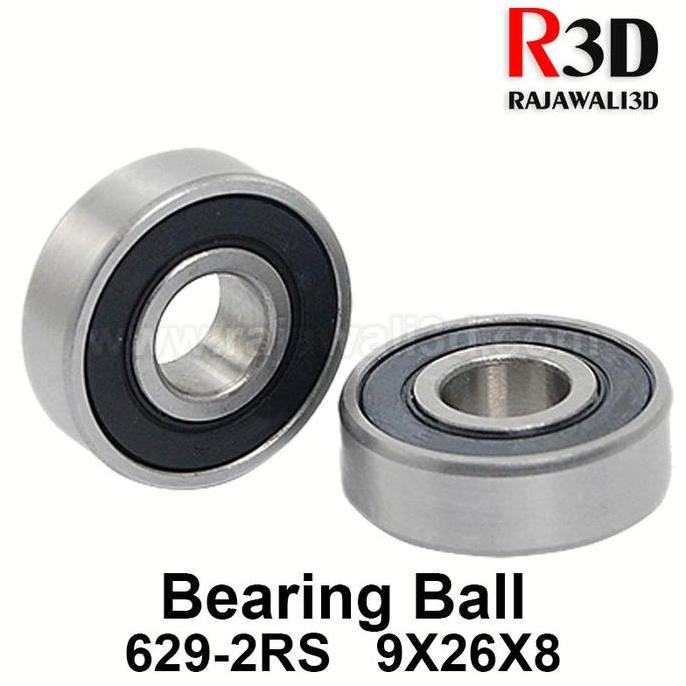 Up Ball Bearing 629-2Rs 629Rs Miniature 9X26X7Mm