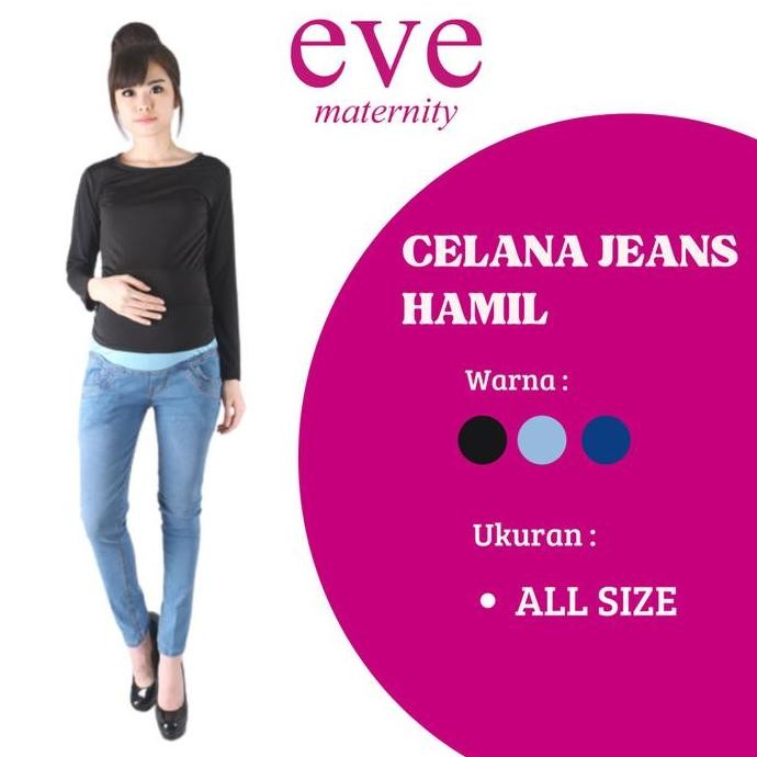 กางเกงยีนส์คนท้อง Eve LJP027C