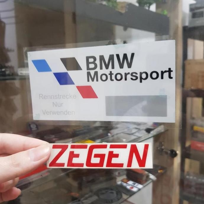 สติ๊กเกอร์ BMW motorsport สติ๊กเกอร์ติดกระจก