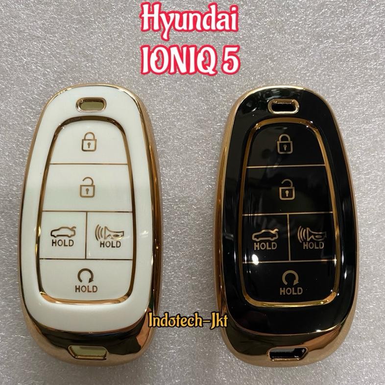 คุณภาพสูง Gold List Hyundai IONIQ 5 Smartkey Car Remote Key Case Cover