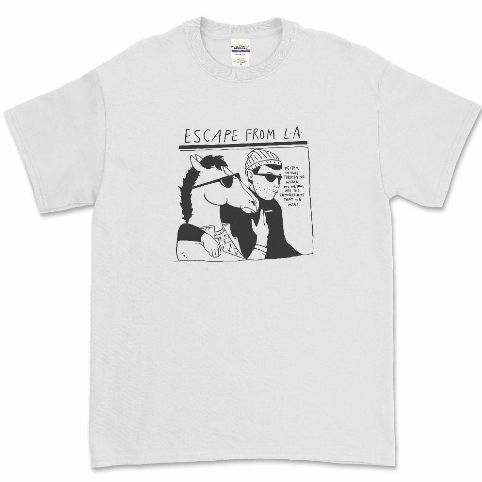 Bojack Horsemen Bojack Youth Escape จากเสื้อยืด LA