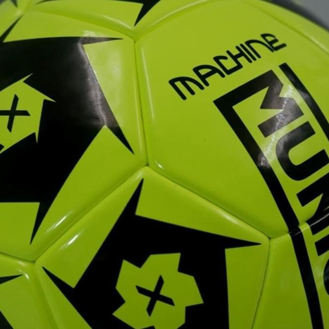 Munich Machine Stabilo Black Futsal Ball + Net Nipple ของแท้ 100%