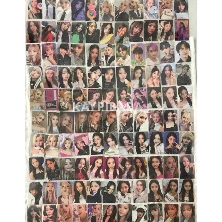 พิเศษ [Catalog 1 Start 13K] Photocard Official Ive Liz Gaeul Itzy Lia Kep1Er Mashiro Hiyyih Doublast