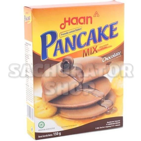 Han Haan Chocolate Panekuk Cake Powder Han Haan Pancake Mix Chocolate