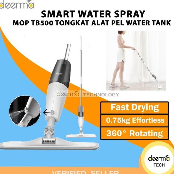 Deerma TB500 Spray Mop 350ml ผ้าไมโครไฟเบอร์ความจุ