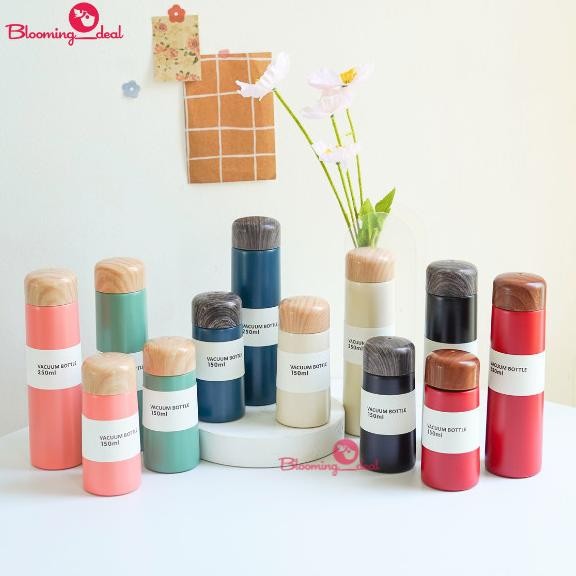 TERMOS Mini Pocket Tumbler สูญญากาศสแตนเลส กระติกน้ําร้อนสไตล์ญี่ปุ่น 150ml 250ml (PT-150/PT-250)