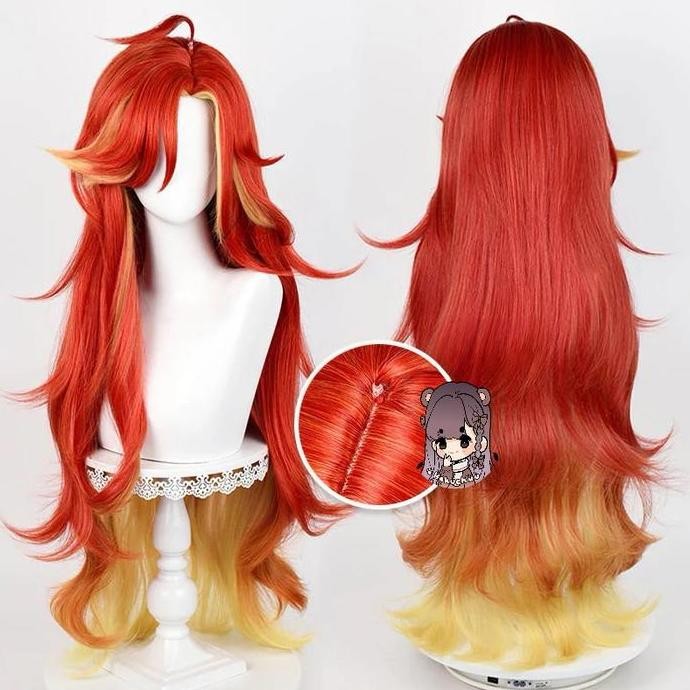 Ready Womanmey Wig - Genshin Natlan Mavuika Archon Pyro