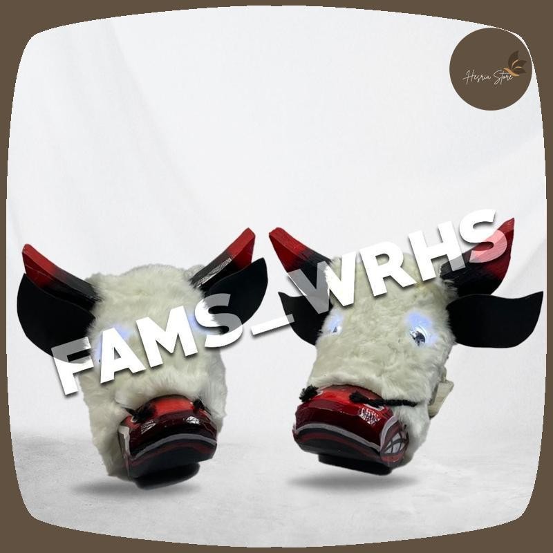 (ซื้อเลย) ขนนกขาว Bull Child Bull Mberot Pentas Wooden Bull Mv-09 Yg-88