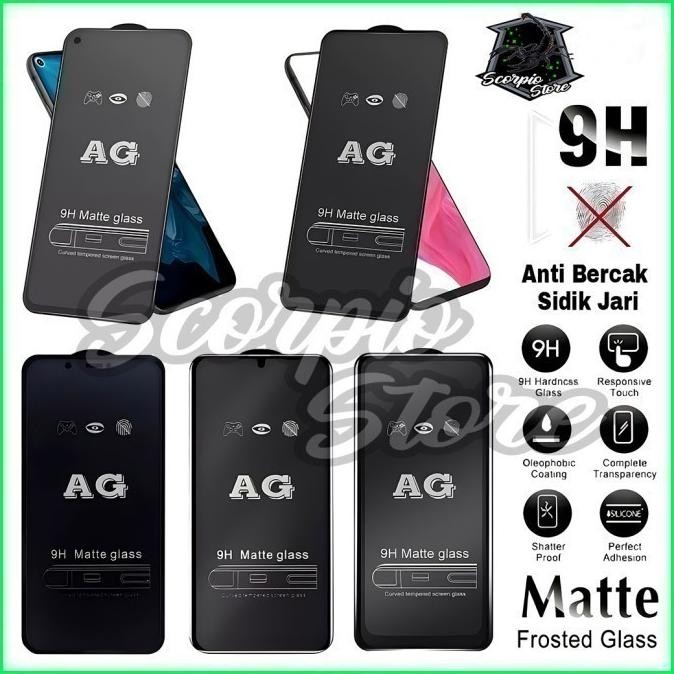 An85 H-4 Rwet-23 กระจกนิรภัย Matte Tecno Spark 5 Pro Spark 6 Go Spark 7 Spark 7Nfc Spark 7 Pro - Ss 