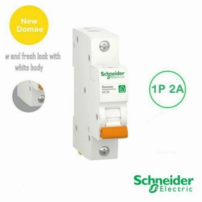 - Schneider MCB Domae 1P 2A 4A 6A 10A 16A 20A 25A 32A 40A (CHOOSE VAIAN)