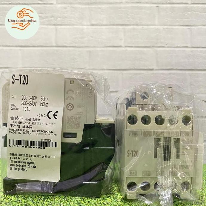 จัดส่งฟรี - ORIGINAL MITSUBISHI ST20 CONTACTOR 220VAC