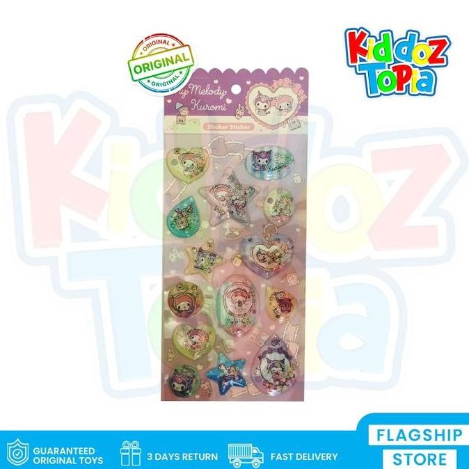 Adinata My Melody Kuromi Shaker Sticker 2433-6169