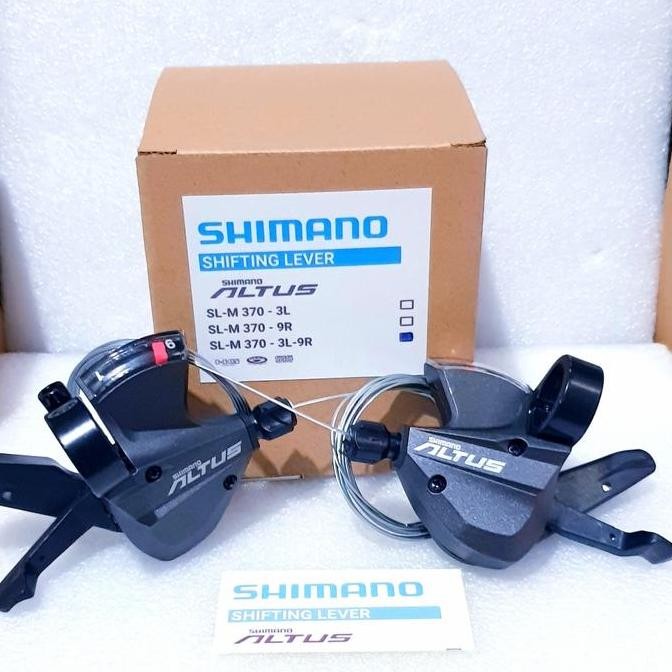 Shimano Altus M 370 3X9 Speed Bicycle Shier