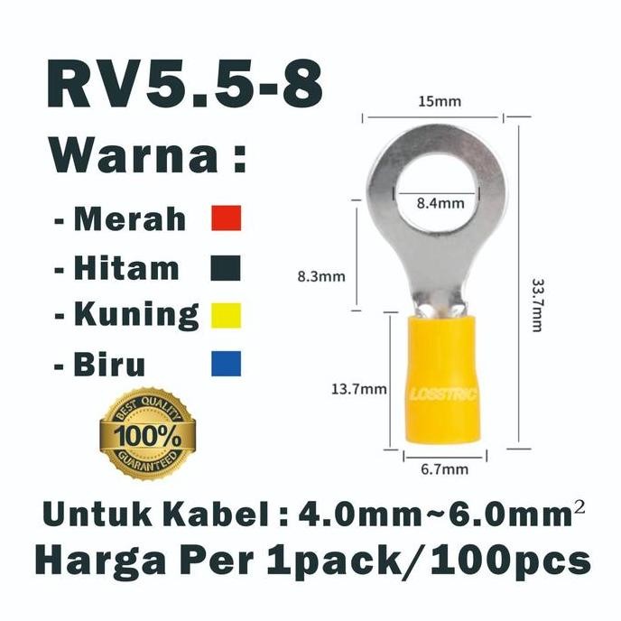SKUN RING O COLOR RV5.5-8