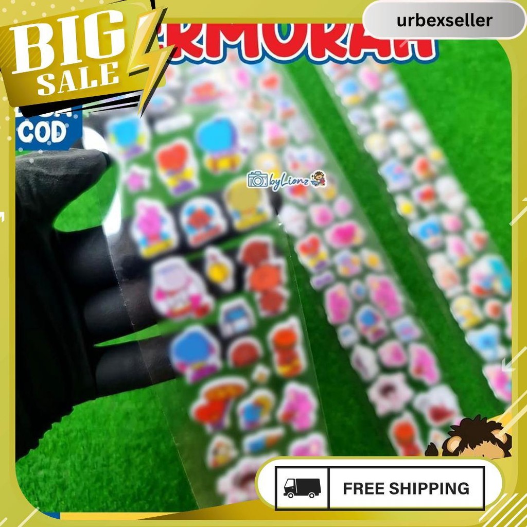 สติ๊กเกอร์ Bt21 / สติ๊กเกอร์ Bangtan 3D 2021