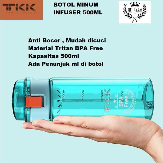 ขวดน้ําดื่ม Tritan 100% Bpa Free Sport Edition Infuser Sb500 - 500Ml