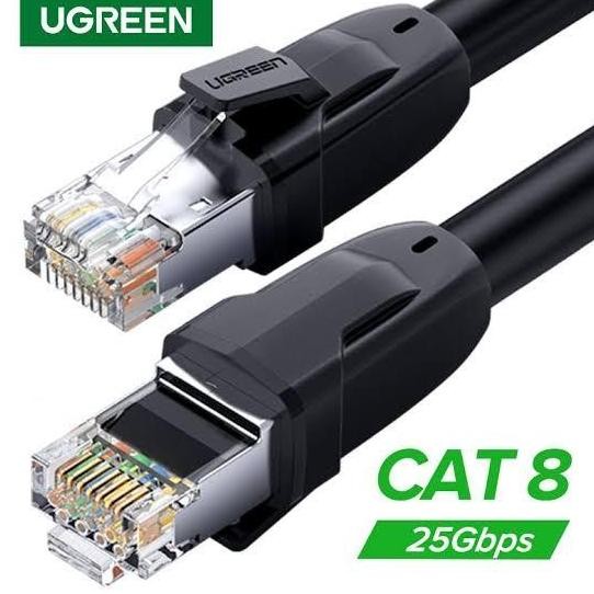 ใหม่ Ugreen Cat 8 Cat8 Ethernet RJ45 Cable 5 เมตรสูงสุด 25gbps