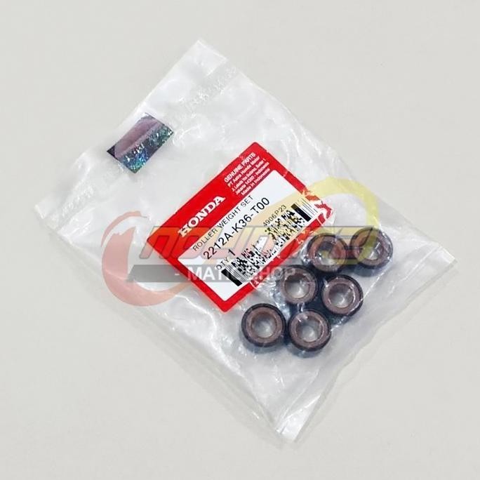Roller 15.5Gr Original Honda Pcx Adv Vario 125 150 อะไหล่แท้ 2212A-K36-T00 เดิม