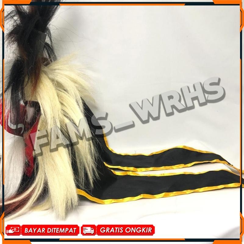 ใหม่ Ganongan Krooky Crown Mask Ganongan ไม้เดิมผสม Variations Gb33