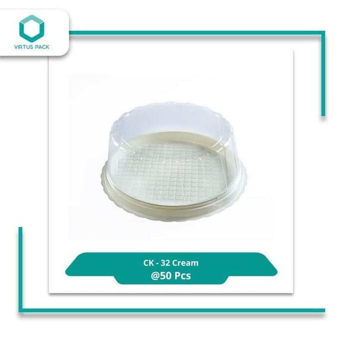 Virtuspack / Mika Tart Cake / Mika Tumbpeng Mini / CK-32 Cream 50 ชิ้น