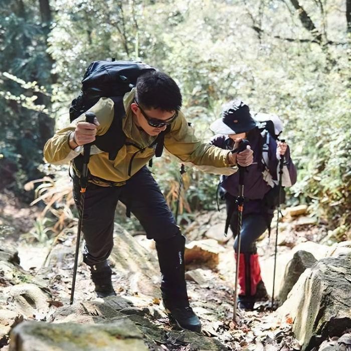 BM ไม้เท้าเดินป่า Naturehike CNK2450DS013 Chang Feng PRO แท่งพับ 5 ส่วน