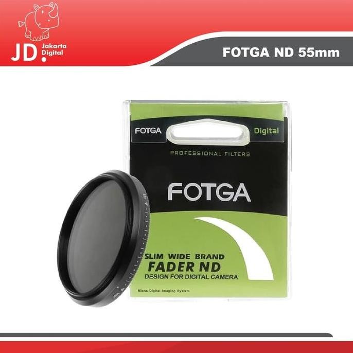 ใหม่ กรอง ND ND2-ND400 ND 2-400 55mm FOTGA Slim Fader Variable ปรับได้