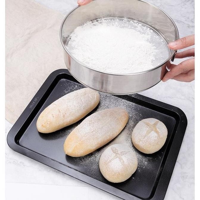 CHEFMADE WK10002 - ไม้พายสแตนเลส 24MESH SIEVE / FILTER / FLOUR SIEVE ORIGINAL และธุรกิจ