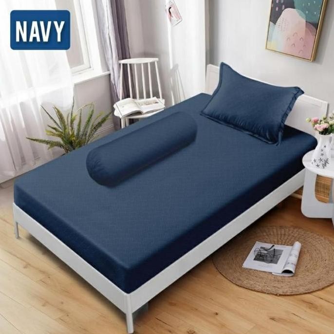 Vallery ผ้าปูที่นอนเดี่ยว ขนาด 120x200 สูง 30 ซม. Quincy Plain นูน No. 3