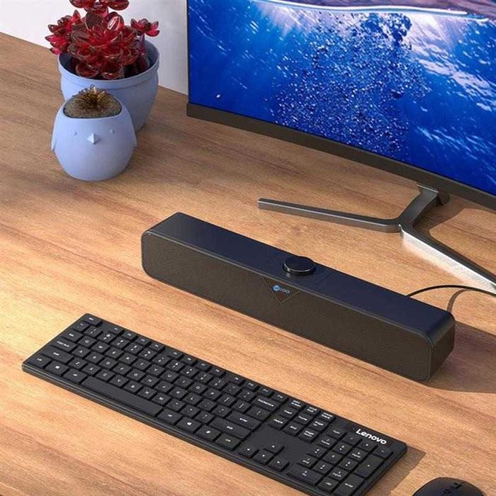 Lenovo Speaker PC Laptop Soundbar Dynamic Sound Wired Active Original