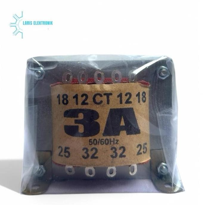 3A CT 32V Transformer / 3 Ampere CT 32V Transformer (เล็ก) ทองแดงบริสุทธิ์ไม่มีส่วนผสมใดๆ