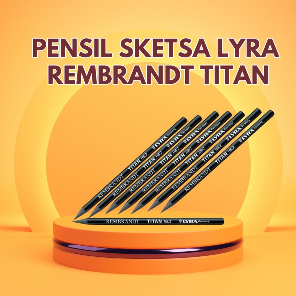 GRAFIT PENCIL / SPECIAL SKETCH PENCIL / LYRA WOODLESS PENCIL (AVAILABLE HB, 2B, 3B, 4B 5B 6B 7B & 8B