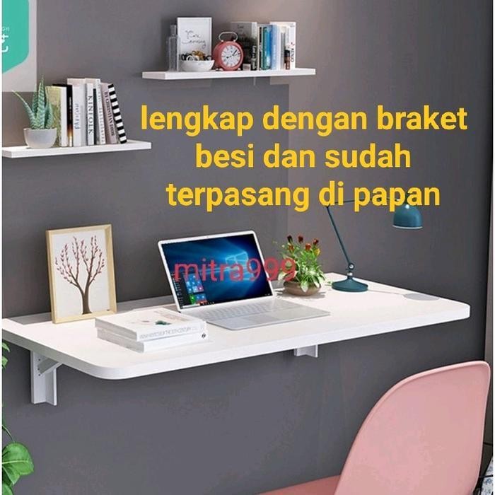 โต๊ะพับติดผนัง 60 X40 60 X30 50X30 เฟอร์นิเจอร์ไม้เหล็กดั้งเดิมและเชื่อถือได้