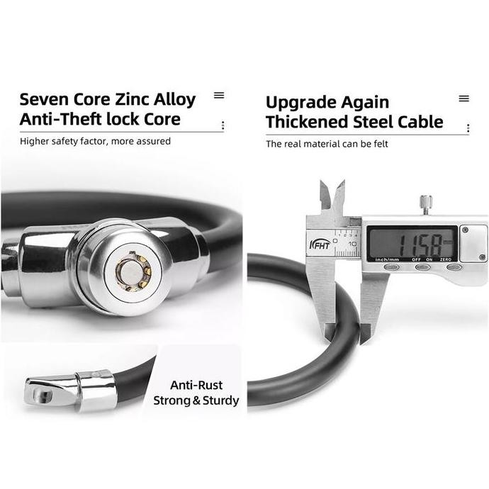 Rockbros Ulac A1C O Ring ล็อคจักรยาน