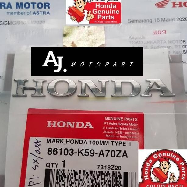 BEST HONDA EMBLEM OR STICKER HONDA LOGO 3D VARIO 125 F1 VARIO150 F1 2018-2019
