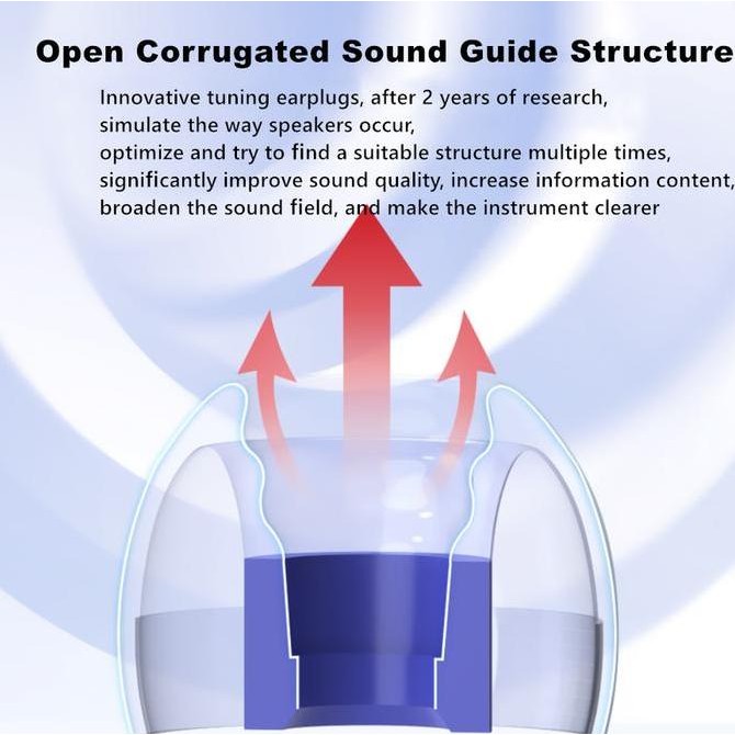 JB Feaulle Hybrid Latex H570 จุกหูฟังซิลิโคน None
