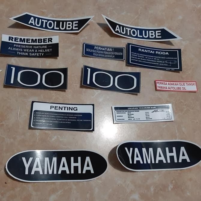 DB33>> สติ๊กเกอร์yamaha L2G L2S L2 super DT 100