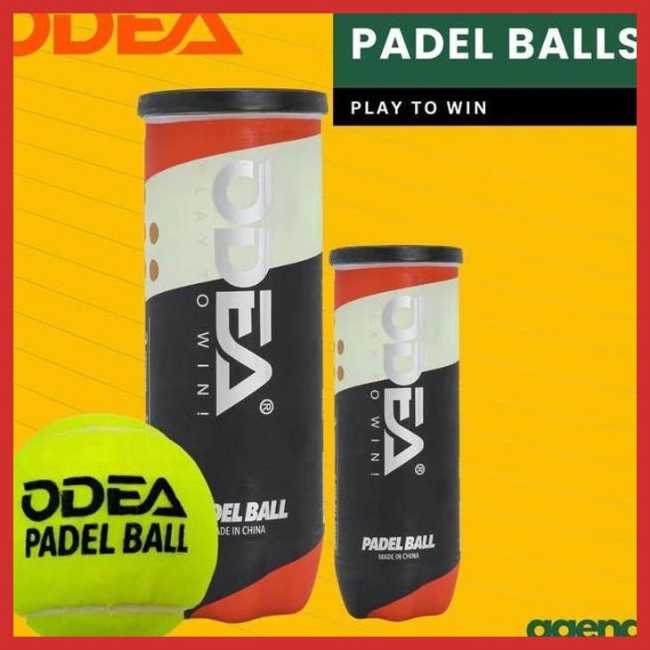 (PADEL) ODEA PLAY TO WIN PRESSED PADEL BALLS - PADEL BALLS/PADEL BALLS (ใหม่, VIRAL, CURRET SPORTS)