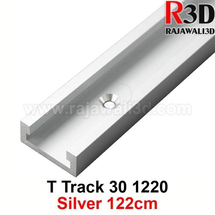 Up T Track กรอบโปรไฟล์อลูมิเนียม 30 1220Mm