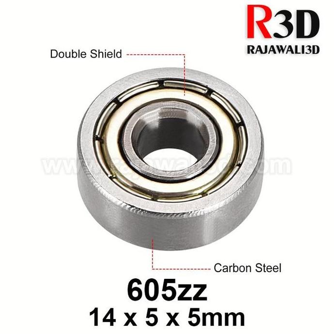 Up Ball Bearing 605Zz 605 Zz Miniature 5X14X5Mm