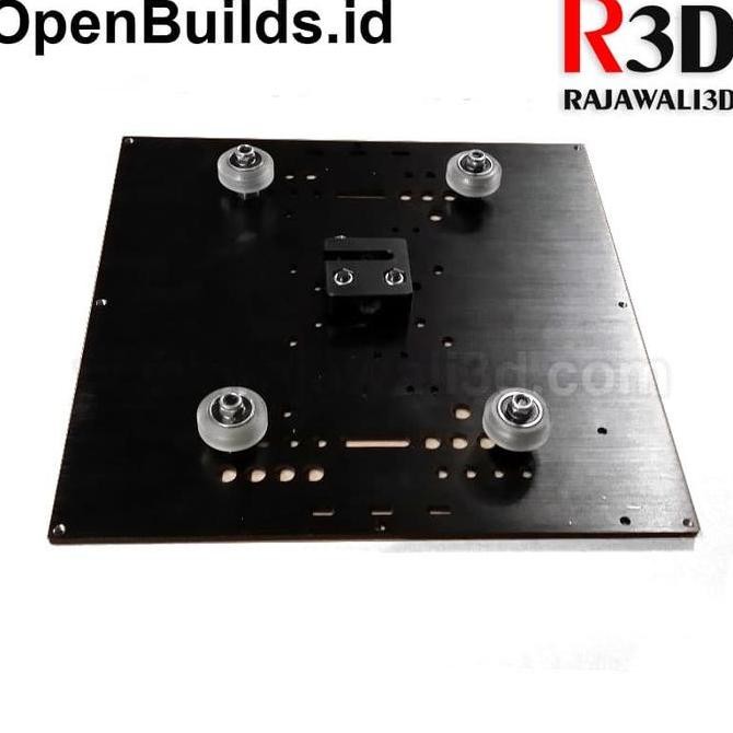Up Openbuilts Build Plate Nema 17 T3X216X216 อลูมิเนียมสีดํา