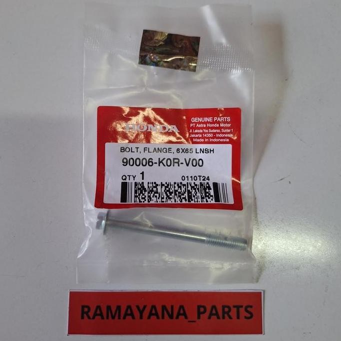 หน้าแปลน Bolt 6X65 Honda PCX 160 K1Z Vario 160 K2S 90006K0RV00